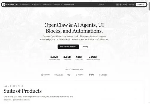 Creative Tim abril 2026