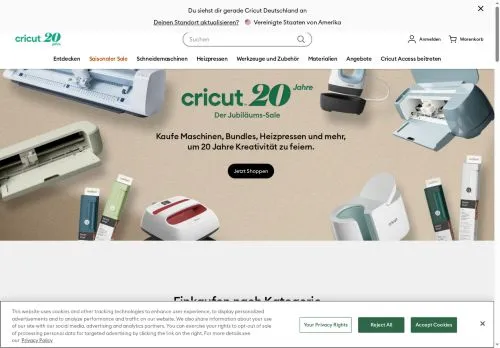 Cricut março 2026
