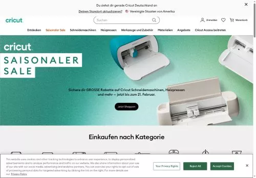 Cricut fevereiro 2026