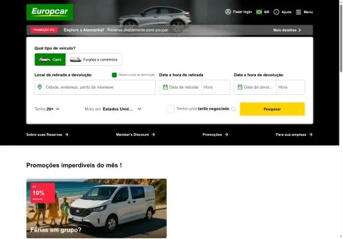 Europcar maio 2026
