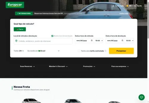 Europcar setembro 2026
