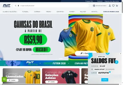 Fut Fanatics junho 2026