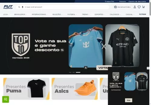 Fut Fanatics janeiro 2026