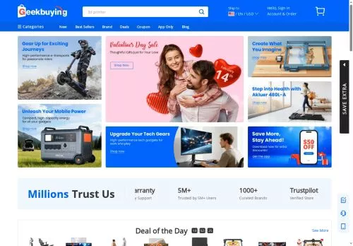 GeekBuying fevereiro 2026