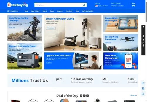 GeekBuying maio 2026