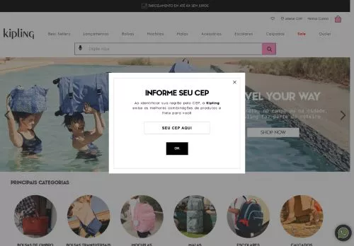 Kipling fevereiro 2026