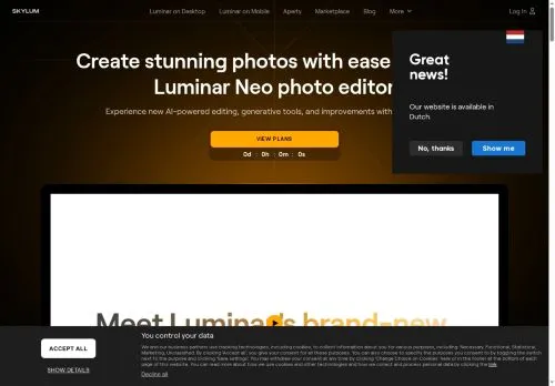 Luminar Neo setembro 2026