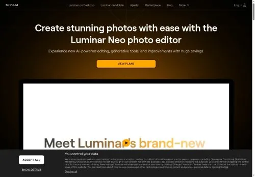 Luminar Neo outubro 2026