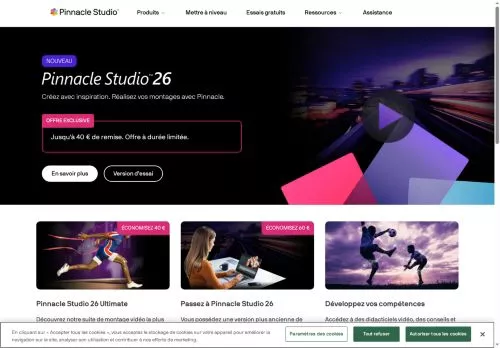 Pinnacle Studio fevereiro 2026