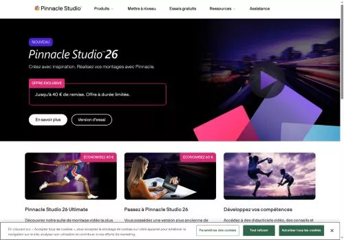 Pinnacle Studio fevereiro 2026