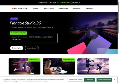 Pinnacle Studio dezembro 2025