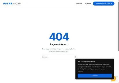 Polarbackup março 2026