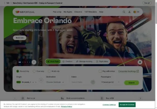 TAP Air Portugal março 2026