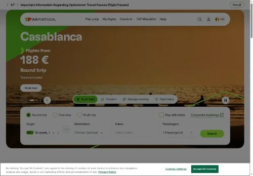TAP Air Portugal setembro 2026