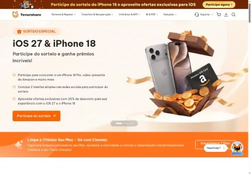 Tenorshare setembro 2026