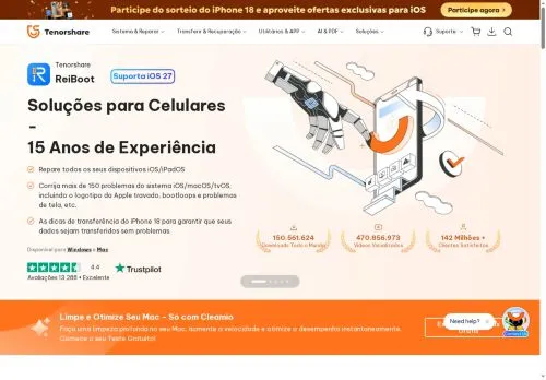 Tenorshare março 2026