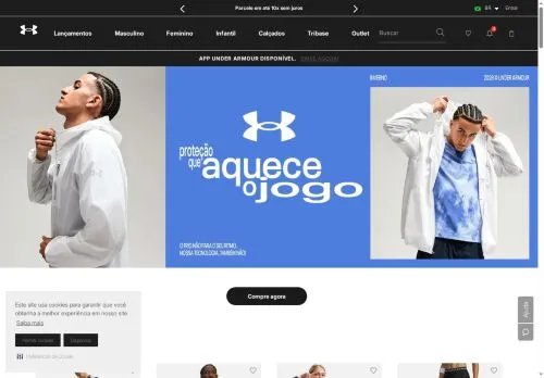 Under Armour julho 2026
