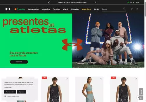 Under Armour janeiro 2026