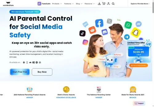 Wondershare FamiSafe março 2026