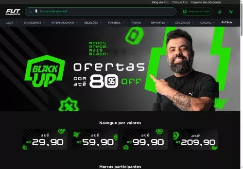 Fut Fanatics novembro 2025