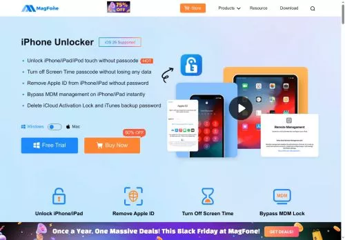 MagFone iPhone Unlocker dezembro 2025