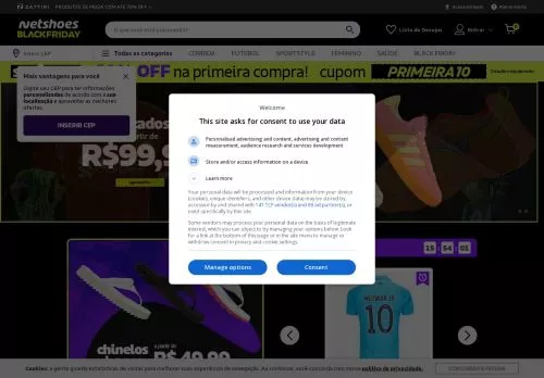 Netshoes novembro 2025