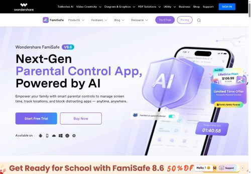 Wondershare FamiSafe