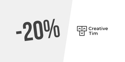 Exclusivo! 20% de desconto no Vue Now UI Dashboard PRO Laravel na Creative Tim