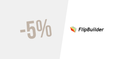 Exclusivo para dezembro! 5% de desconto no Flip PDF Pro para Mac na FlipBuilder