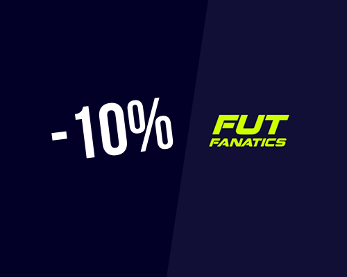 10% de desconto na Fut Fanatics
