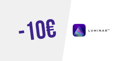 Exclusivo ! 10€ de desconto em Luminar AI
