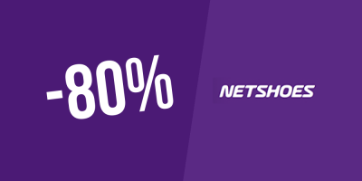 Outlet ! Até 80% de desconto na Netshoes