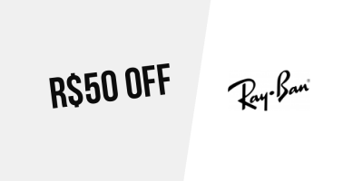 R$50 OFF na Rayban — Subscreva a newsletter
