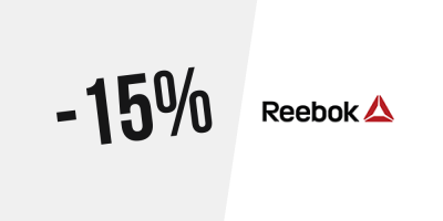 15% de desconto na Reebok (cadastre-se para receber notícias)