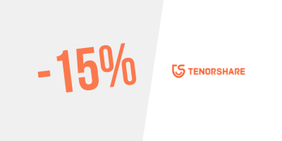 Exclusivo! 15% de desconto em tudo na Tenorshare — Por que esperar?
