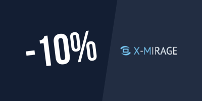 Exclusivo ! 10% de desconto em X-Mirage
