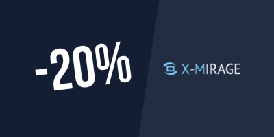 Exclusivo para dezembro ! 20% de desconto na X-Mirage